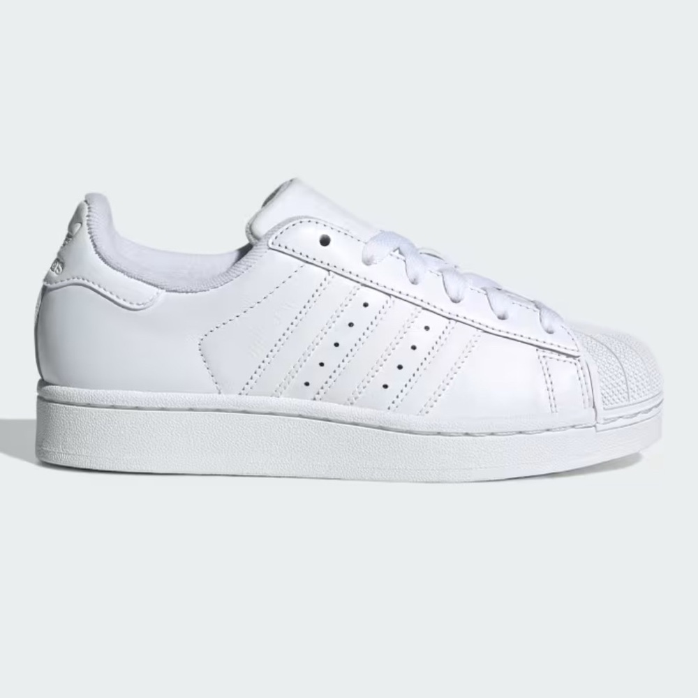 Adidas Superstar C White Leather Sneakers - Picture 2 of 7